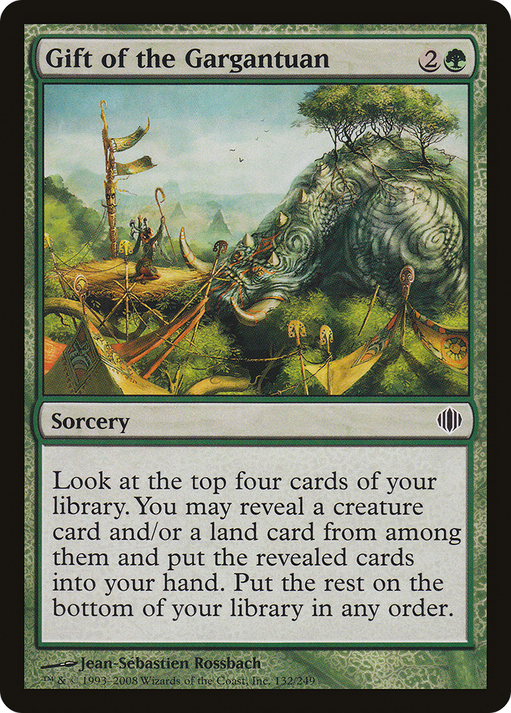 Gift of the Gargantuan (ALA-132)  Foil - Shards of Alara