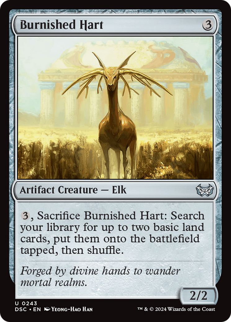 Burnished Hart (DSC-243)  - Duskmourn: House of Horror Commander