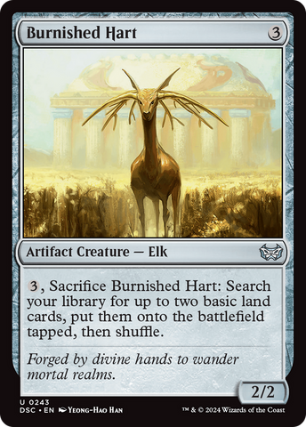 Burnished Hart (DSC-243)  - Duskmourn: House of Horror Commander