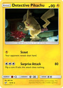 Detective Pikachu 010/18  - Holofoil Detective Pikachu - Rare