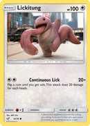 Lickitung (Holo Common) 016/18  - Holofoil Detective Pikachu - Common