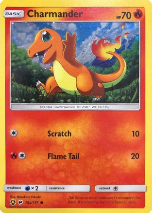 Charmander 18a/147 - Holofoil Alternate Art Promos