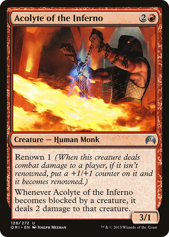 Acolyte of the Inferno (ORI-128)  - Magic Origins
