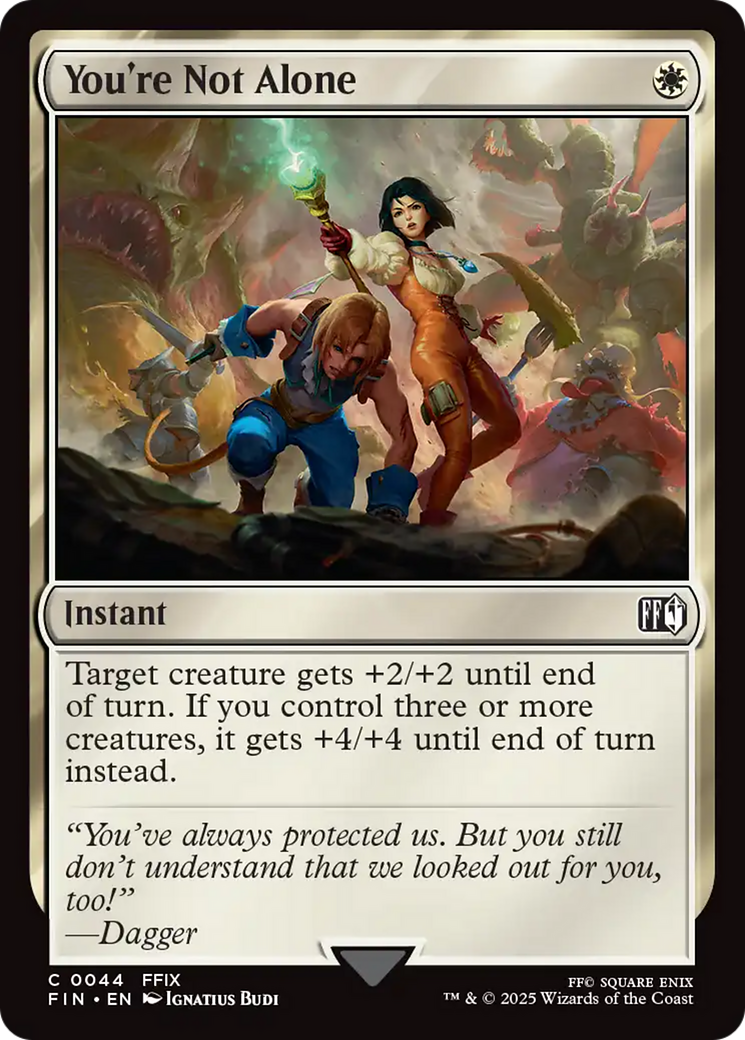 You're Not Alone [FINAL FANTASY]