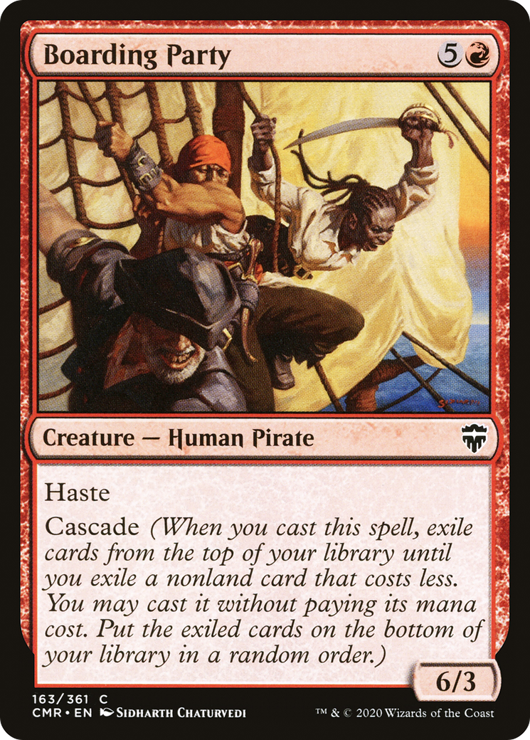Boarding Party (CMR-163)  - Commander Legends