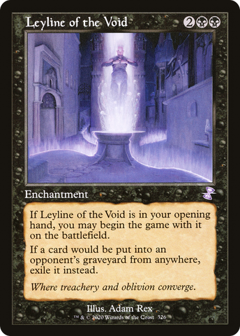 Leyline of the Void (TSR-326)  Foil - Time Spiral Remastered