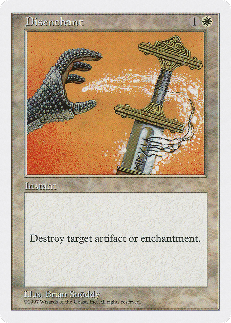 Disenchant (5ED-)  - Fifth Edition