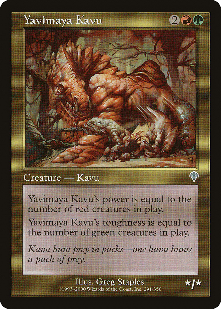 Yavimaya Kavu (INV-291)  - Invasion