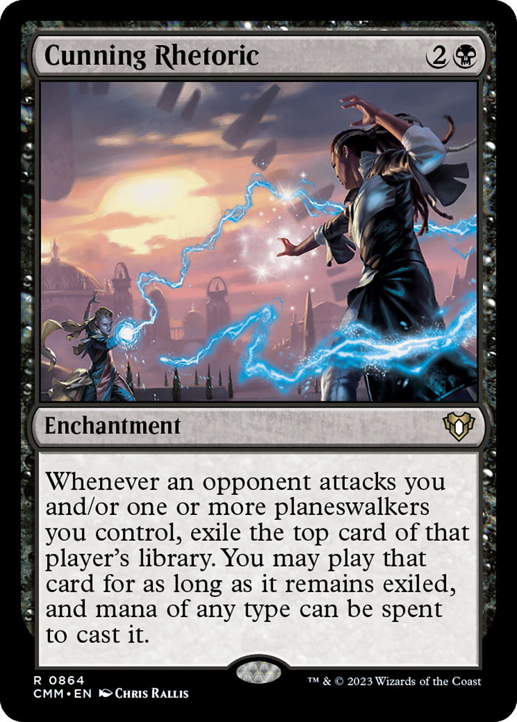 Cunning Rhetoric (CMM-864)  - Commander Masters