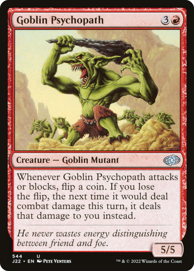 Goblin Psychopath (J22-544)  - Jumpstart 2022
