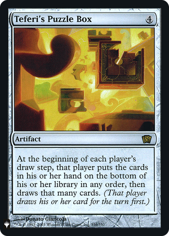 Teferi's Puzzle Box (LIST-316)  Foil - The List