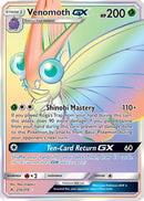 Venomoth GX (Secret) 216  - Holofoil SM  Unbroken Bonds - Secret Rare