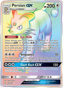 Persian GX (Secret) 227  - Holofoil SM  Unbroken Bonds - Secret Rare