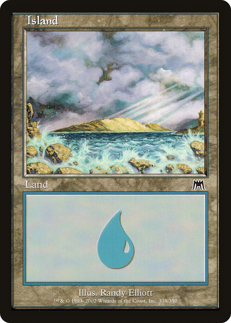 Island (338) (ONS-338)  Foil - Onslaught