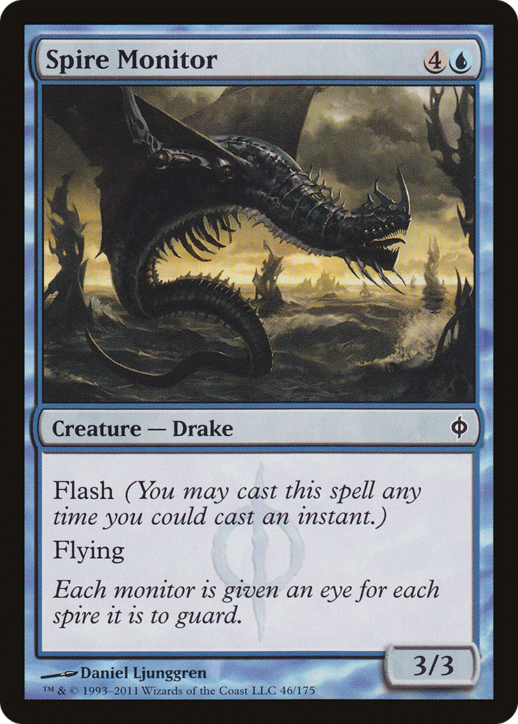Spire Monitor (NPH-046) - New Phyrexia Foil