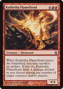 Kuldotha Flamefiend (MBS-069)  Foil - Mirrodin Besieged