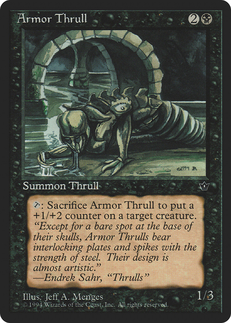 Armor Thrull (Menges) (FEM-)  - Fallen Empires