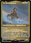 Zur the Enchanter (Foil Etched) (CMR-544)  Foil - Commander Legends
