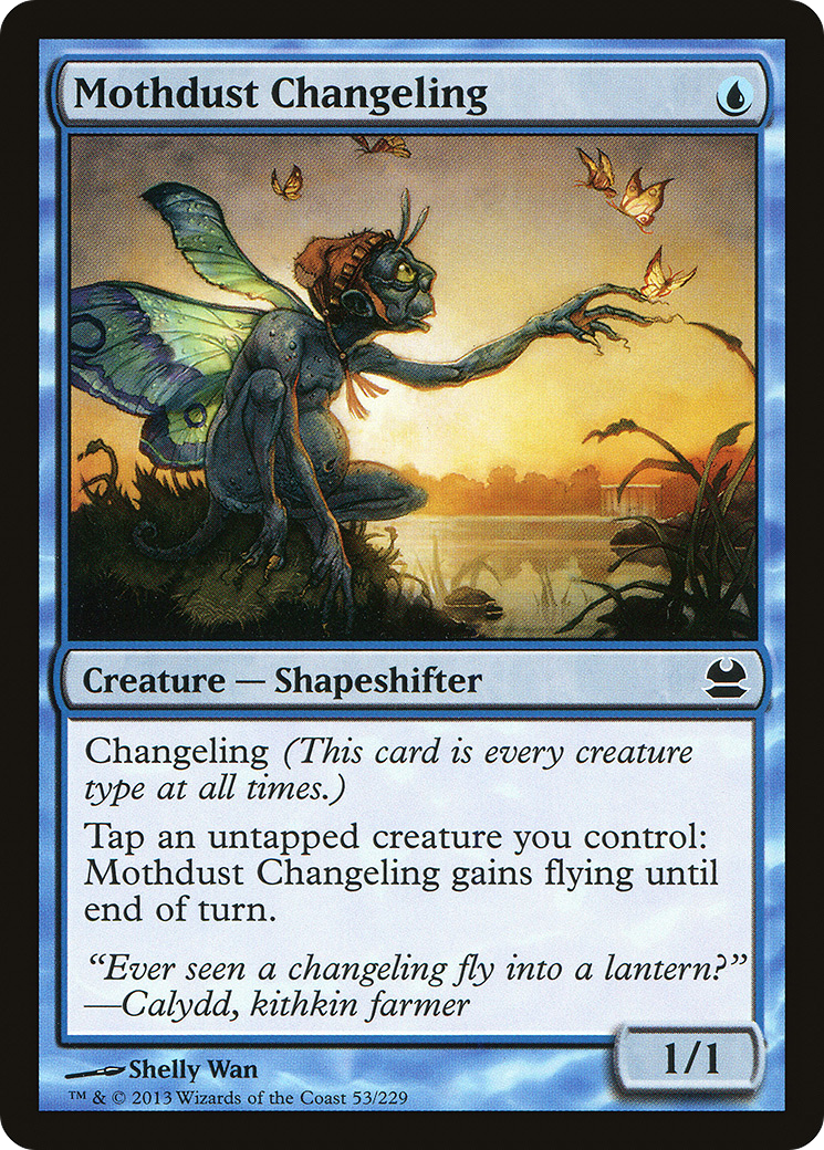 Mothdust Changeling (MMA-053)  Foil - Modern Masters