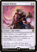 Valiant Veteran (DMU-038)  Foil - Dominaria United