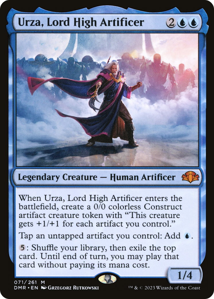 Urza, Lord High Artificer (DMR-071)  - Dominaria Remastered