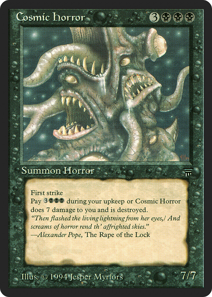 Cosmic Horror (LEG-)  - Legends