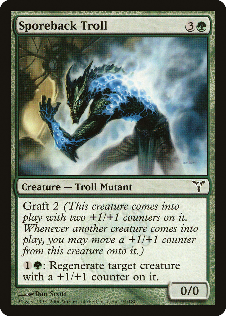 Sporeback Troll (DIS-) - Dissension Foil