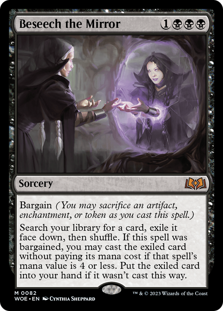 Beseech the Mirror (WOE-082)  - Wilds of Eldraine