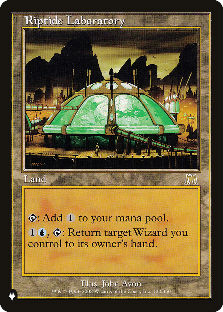 Riptide Laboratory (LIST-322/350)  - The List