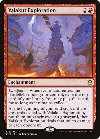 Valakut Exploration (ZNR-175)  Foil - Zendikar Rising