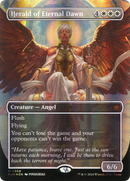 Herald of Eternal Dawn (FDN-368)  Foil - Foundations (Borderless)