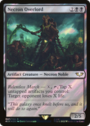 Necron Overlord (Surge Foil) (40K-043) - Warhammer 40,000 Commander Foil
