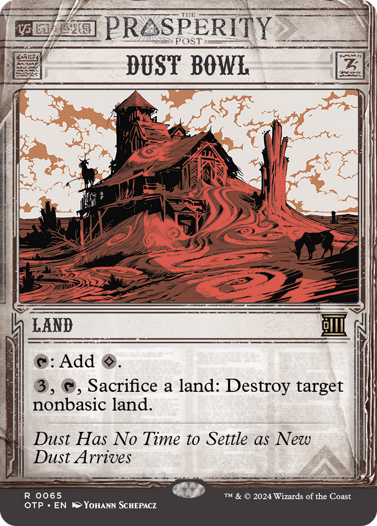 Dust Bowl (OTP-065)  - Breaking News: (Showcase) (Borderless)