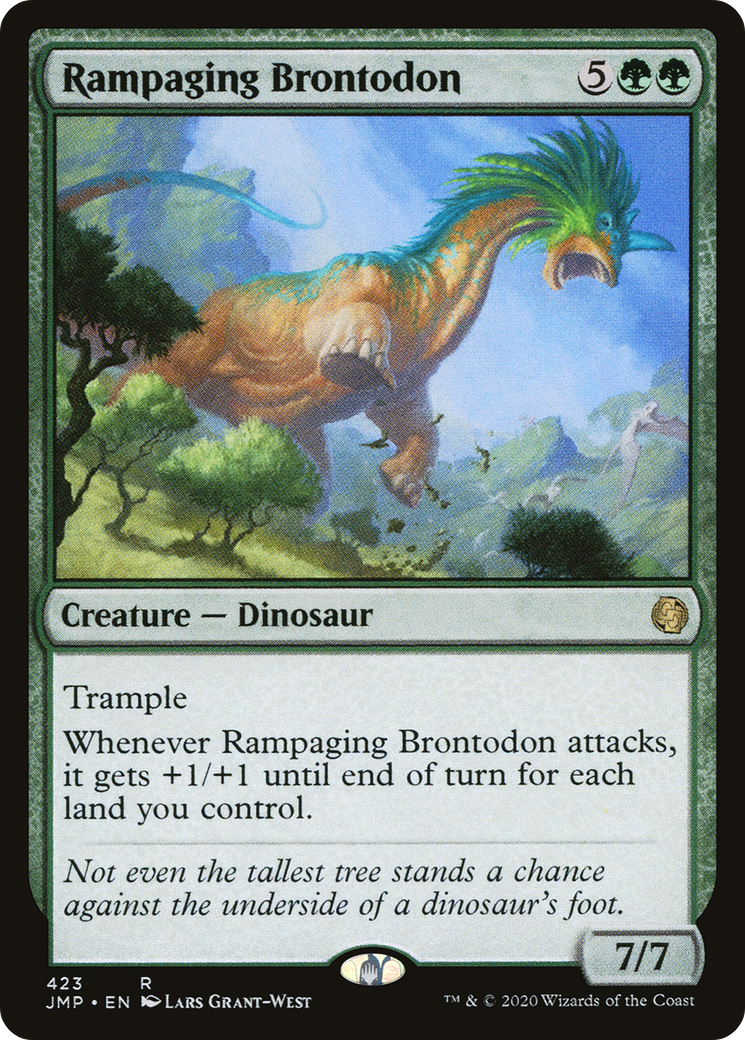 Rampaging Brontodon (JMP-423)  - Jumpstart
