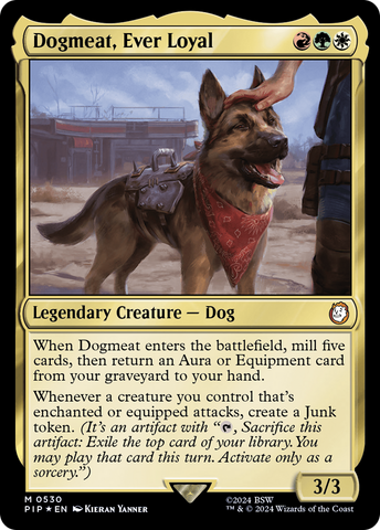 Dogmeat, Ever Loyal (Surge Foil) (PIP-530)  Foil - Fallout