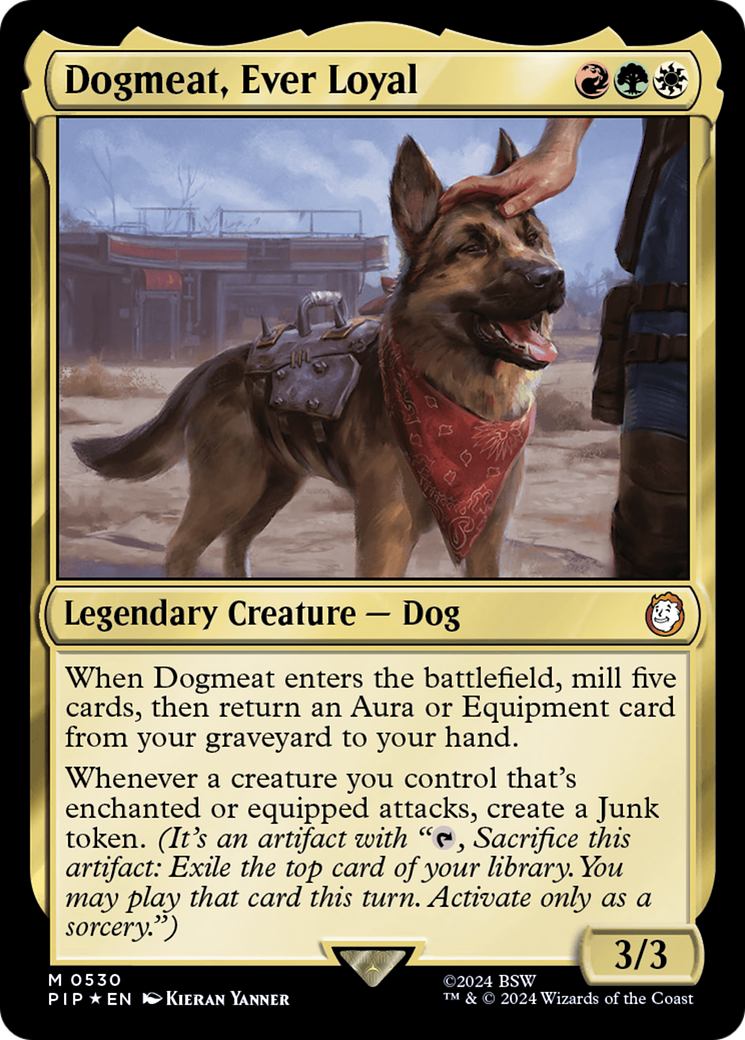 Dogmeat, Ever Loyal (Surge Foil) (PIP-530)  Foil - Fallout
