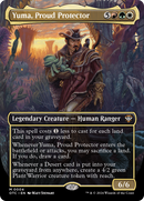 Yuma, Proud Protector (Borderless) (OTC-004)  - Outlaws of Thunder Junction Commander