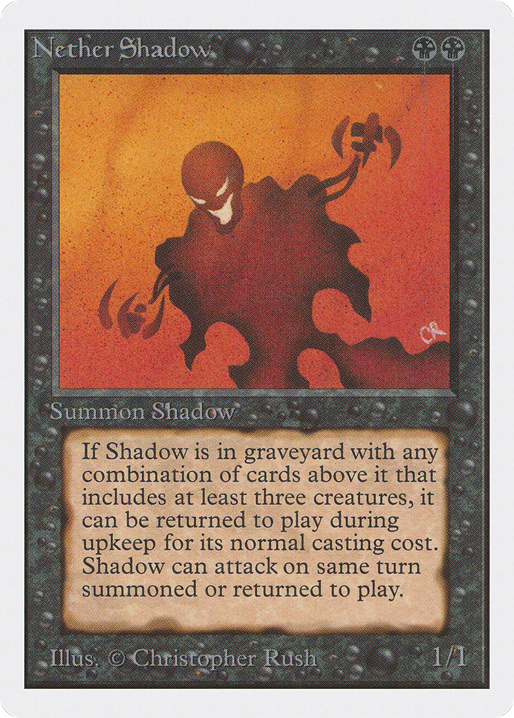 Nether Shadow (2ED-)  - Unlimited Edition