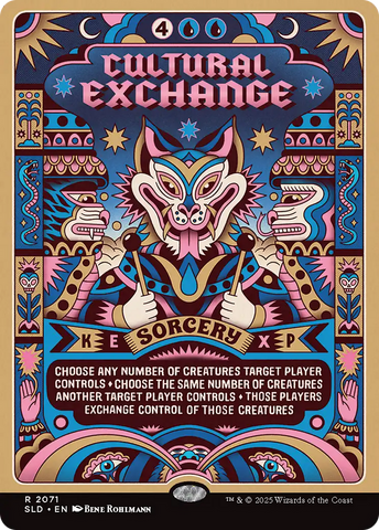 Cultural Exchange (SLD-2071)  - Secret Lair Drop (Borderless)