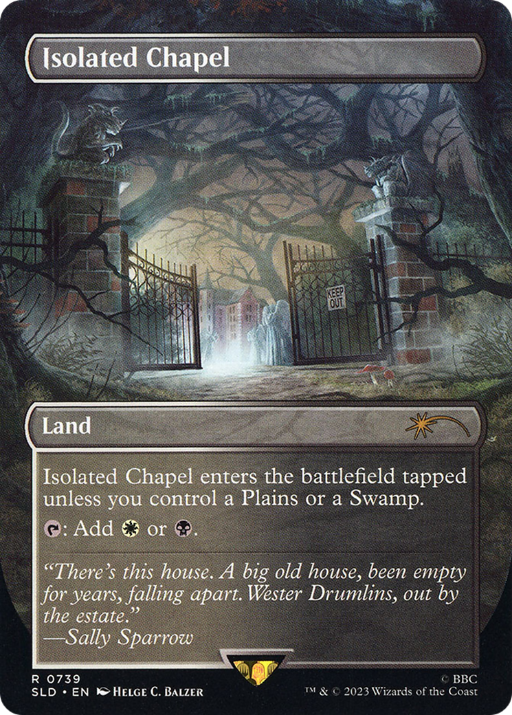 Isolated Chapel (SLD-739)  - Secret Lair Drop (Borderless)