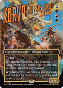 Korvold, Fae-Cursed King (SLD-1625) - Secret Lair Drop (Borderless) Foil