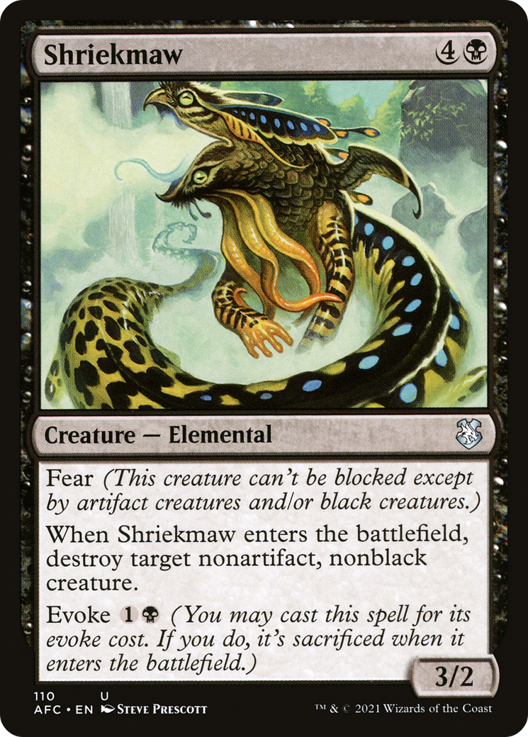 Shriekmaw (AFC-110) - Adventures in the Forgotten Realms Commander