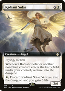Radiant Solar (Extended Art) (AFC-278) - Adventures in the Forgotten Realms Commander