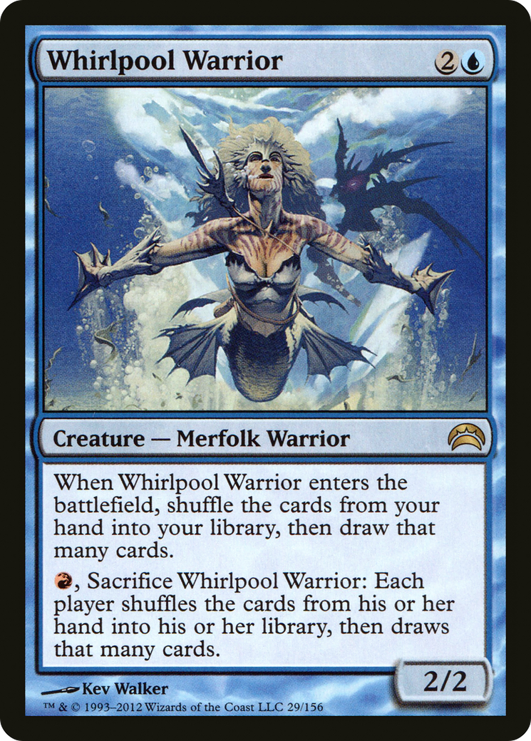 Whirlpool Warrior (PC2-029)  - Planechase 2012