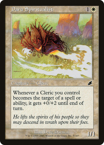 Daru Spiritualist (SCG-005)  Foil - Scourge