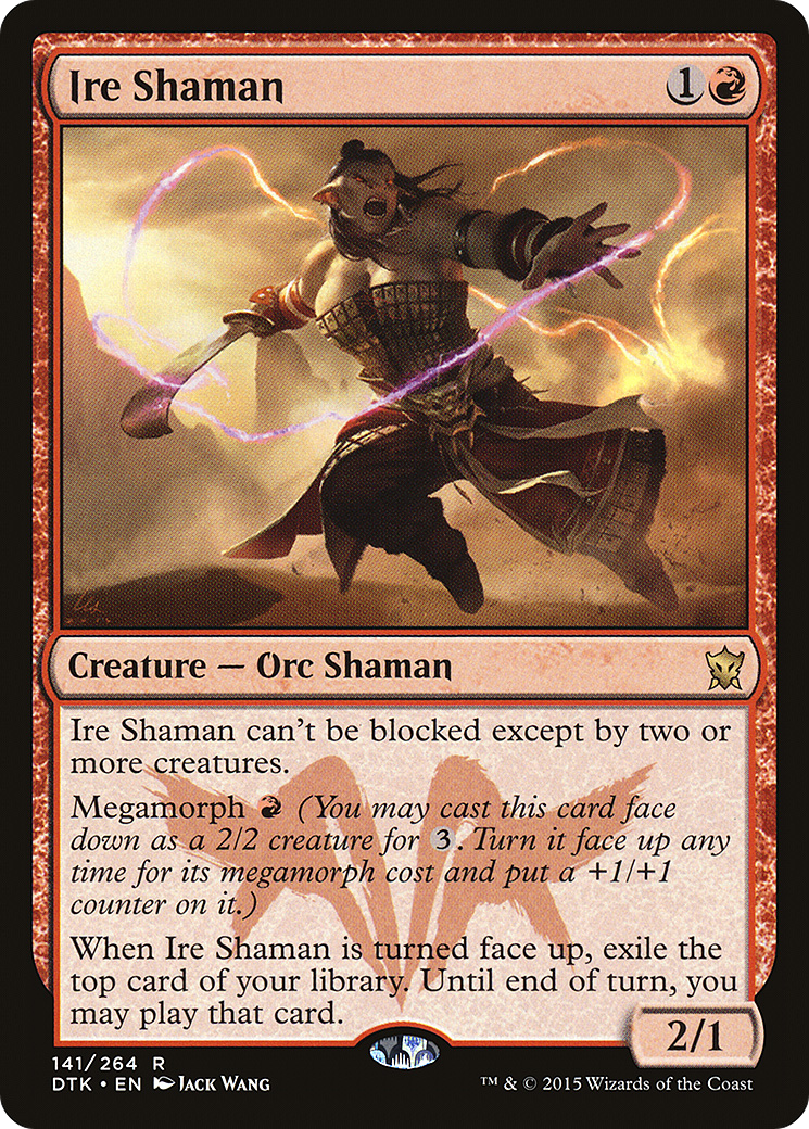 Ire Shaman (DTK-141)  Foil - Dragons of Tarkir