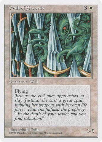 Wall of Swords (4ED-)  - Fourth Edition