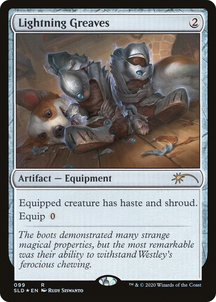 Lightning Greaves (099) (SLD-099)  Foil - Secret Lair Drop