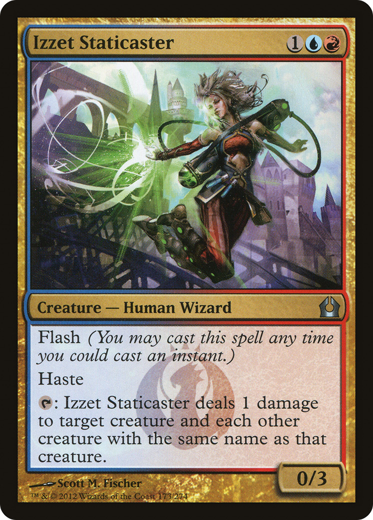 Izzet Staticaster (RTR-173)  Foil - Return to Ravnica