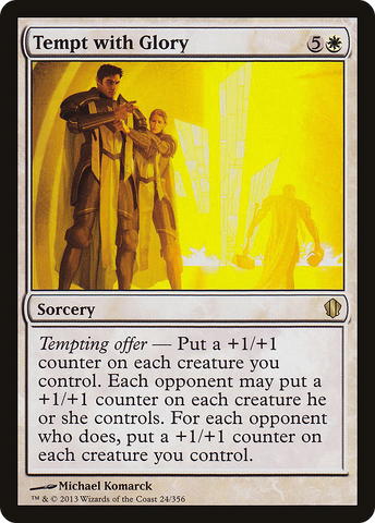 Tempt with Glory (C13-024)  - Commander 2013